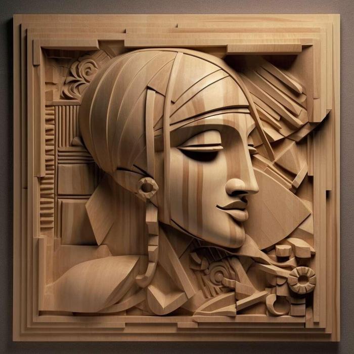 نموذج ثلاثي الأبعاد لآلة CNC 3D Art 